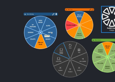 Making the most of your Wacom, with Pablo Muñoz Gómez – Tip 4: How to Create Custom Radial Menus