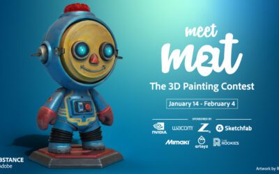Contest time for Adobe's Substance Painter: Meet MAT 2: The 3D Painting Contest
