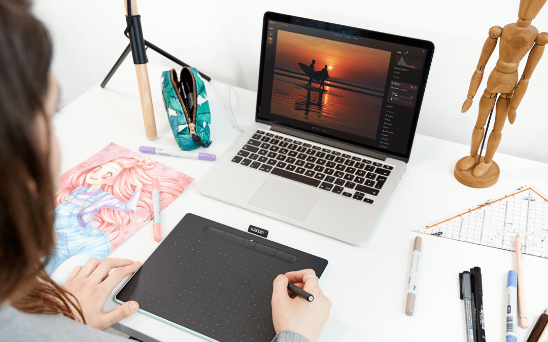 Skylum Luminar + Wacom Intuos: AI-powered photo editing