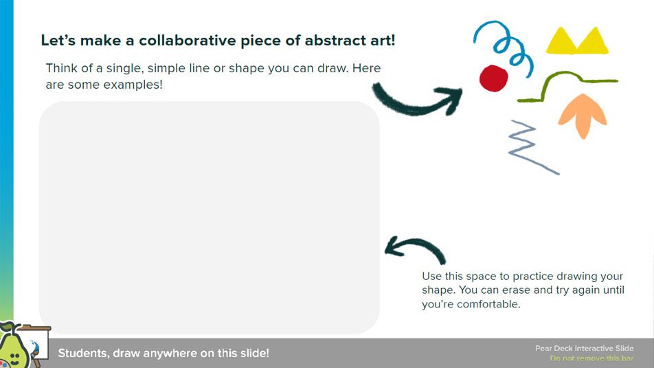 Abstract Art with Pear Deck
