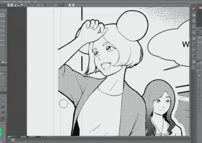 Tips for creating a print-ready monochrome manga with Clip Studio Paint and Wacom