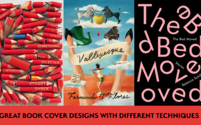 Inspiring Book Cover Designs with Different Techniques