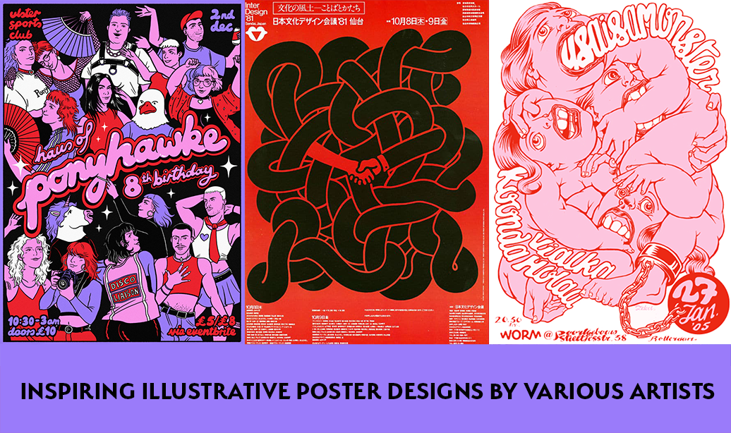 Inspiring Illustrative Poster Designs