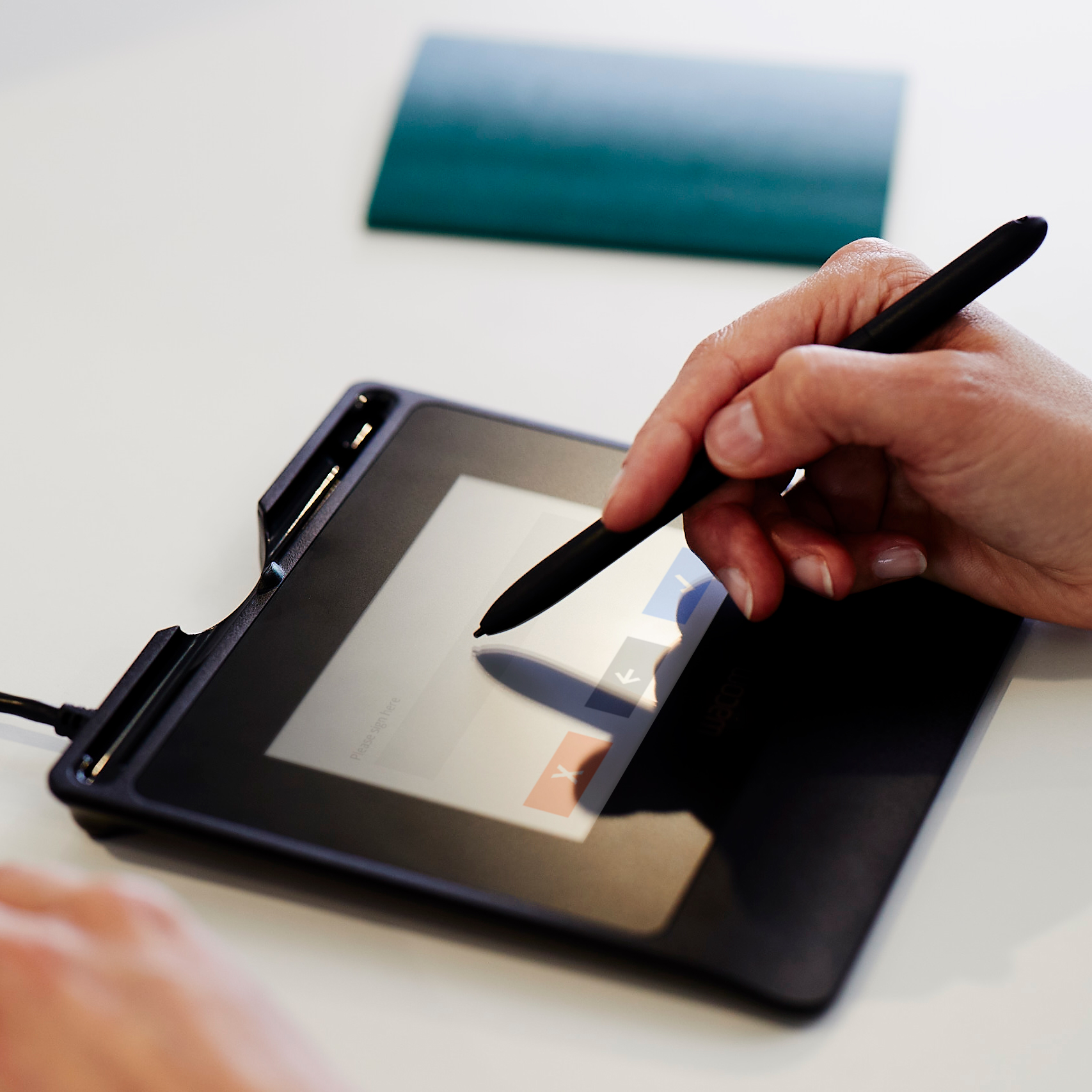 Electronic handwritten signatures - signing digitally