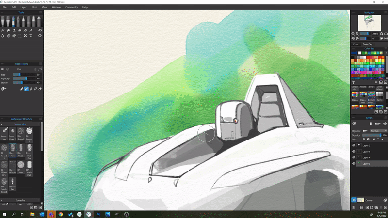 Reviewing The New Rebelle 5 Painting Software With Wacom - Wacom Blog