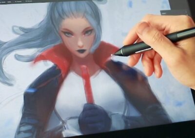 Every day is Color Dodge Day: Ross Draws, Nima and Wacom Cintiq 16