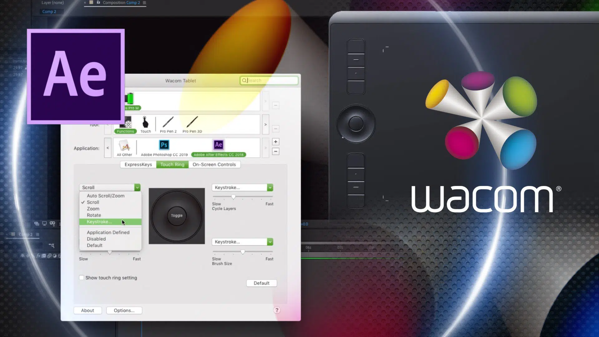 After Effects and Wacom Intuos Pro