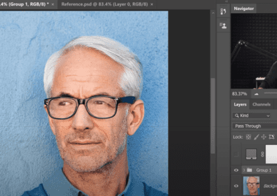 Magically Remove Glare from Glasses in Photoshop