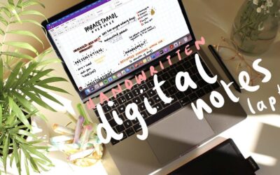 How to take handwritten notes on your laptop: the basics