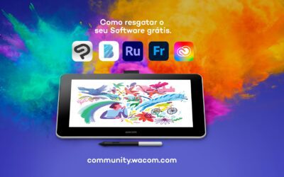 Resgate seus softwares – Wacom One