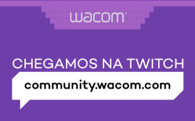 A Wacom Brasil chegou na Twitch.