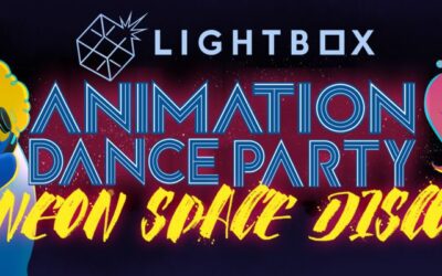 Returning to LightBox Expo 2021 – Animation Dance Party: Neon Space Disco!
