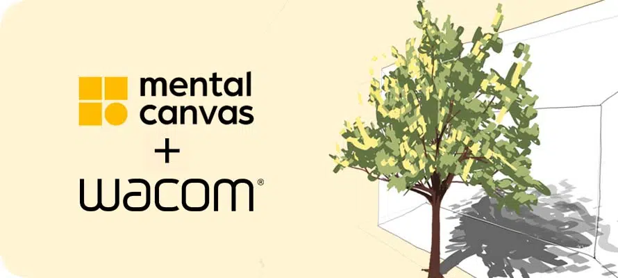 Wacom x Mental Canvas Blog Header