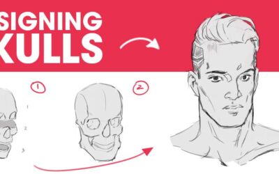 How to draw the skull for amazing character designs