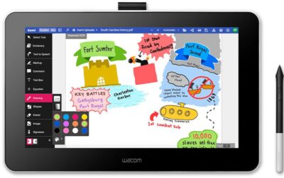 Utilizing the digital whiteboard and screen capture in Kami