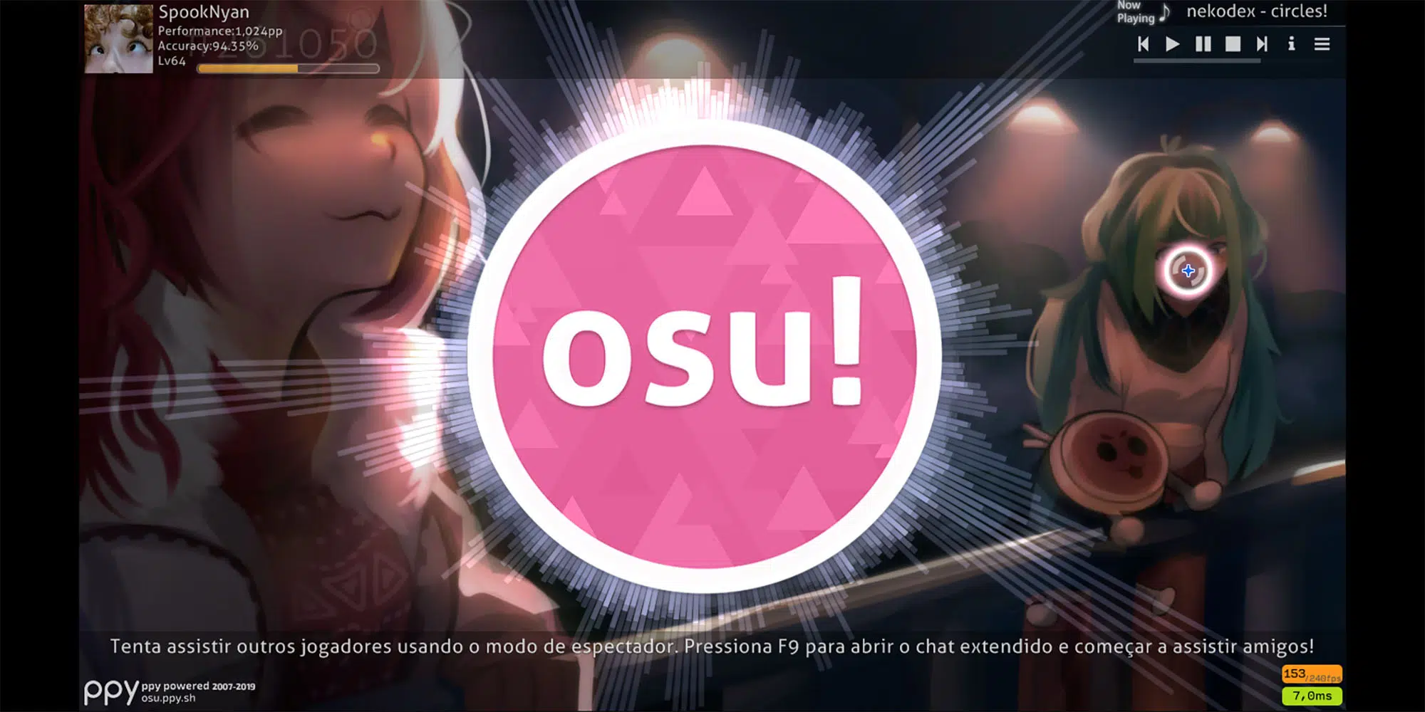 Nueva imagen de los reyes de osu