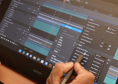 Using Unreal Engine, Touch OSC, and Wacom Cintiq Pro in animation with HaZ Dulull