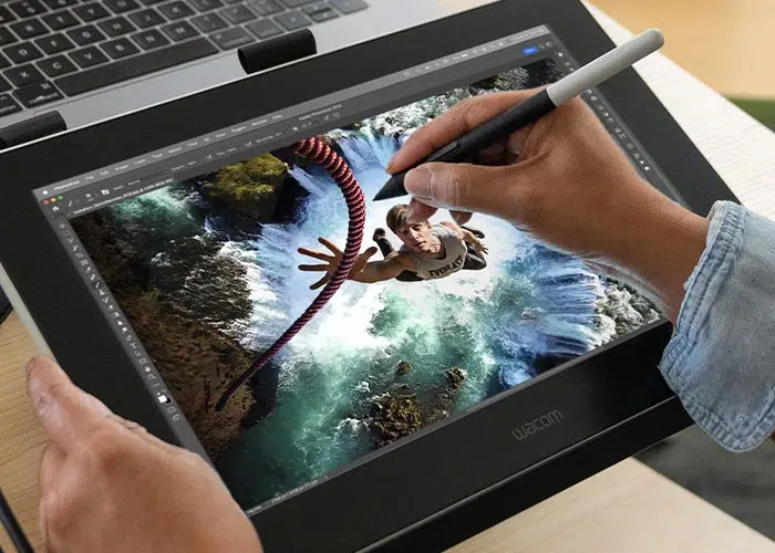 Wacom One pen display édition de photos numériques