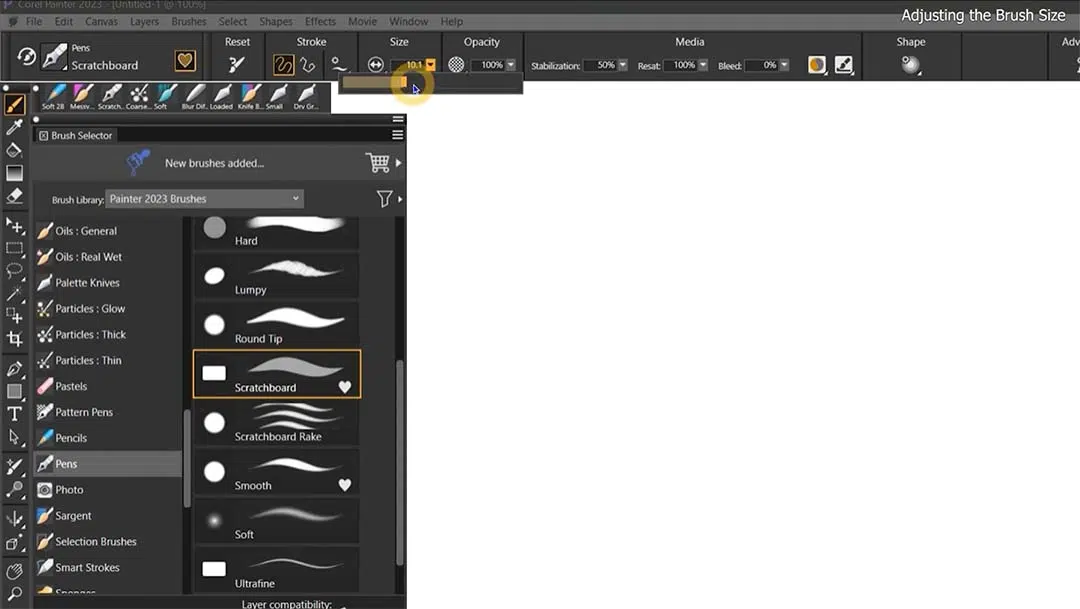 Rutten Corel Tutorial Screenshot 1