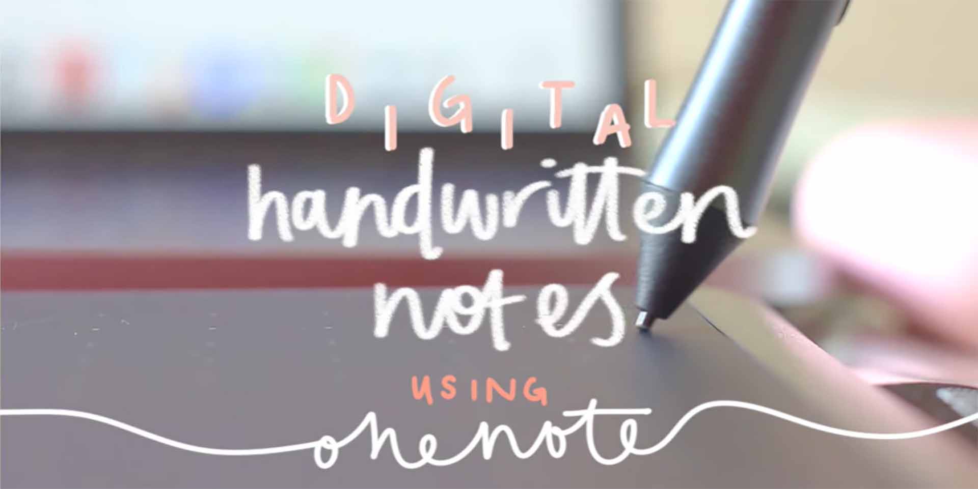 Digital notes OneNote feature image