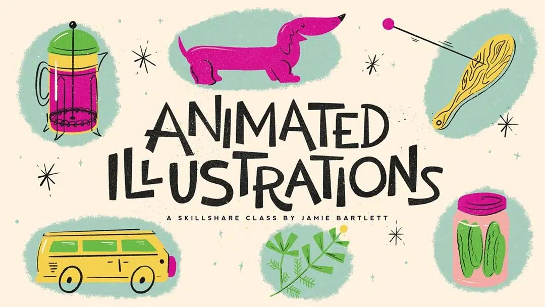 Illustrations animées Skillshare