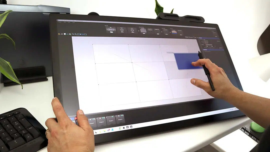 Wacom Cintiq Pro en uso Brompton Tech