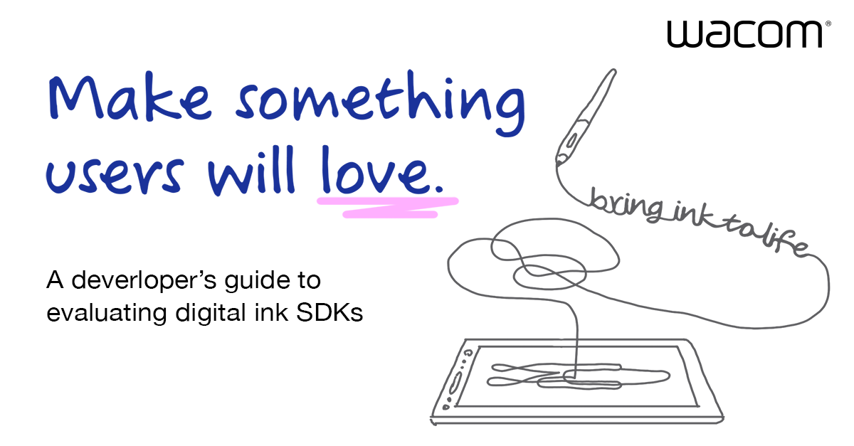 Developer's guide to evaluation digital ink SDK