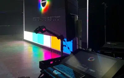 Configuração e controle de paredes de LED no set com a Wacom Cintiq Pro