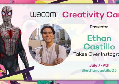 Creativity Camp: Ethan Castillo takes over Wacom’s Instagram 