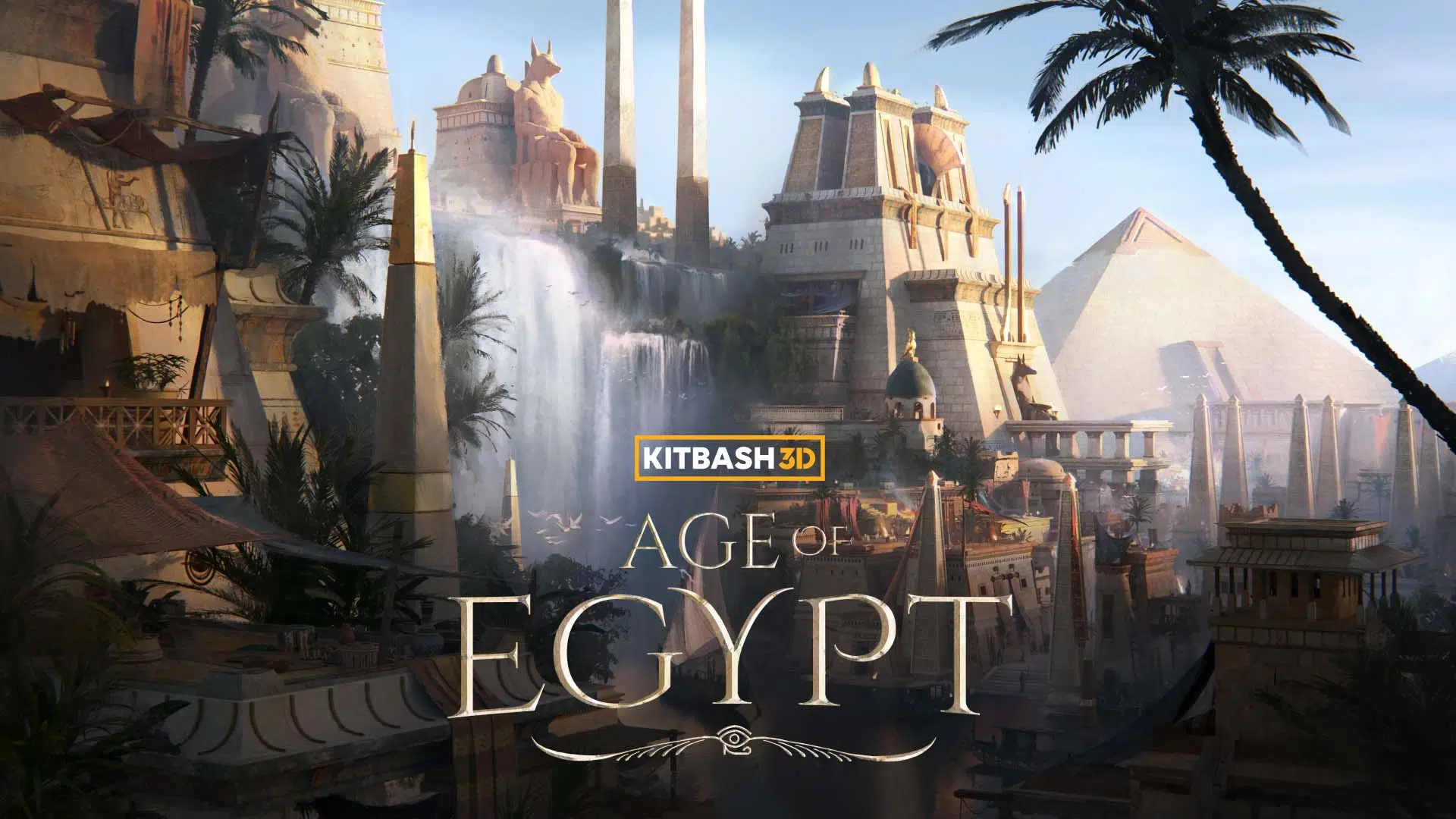 Imagem de destaque do KitBash3D Age of Egypt