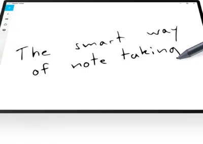 Digital Ink: Revolutionizing the art of notetaking with no extra effort