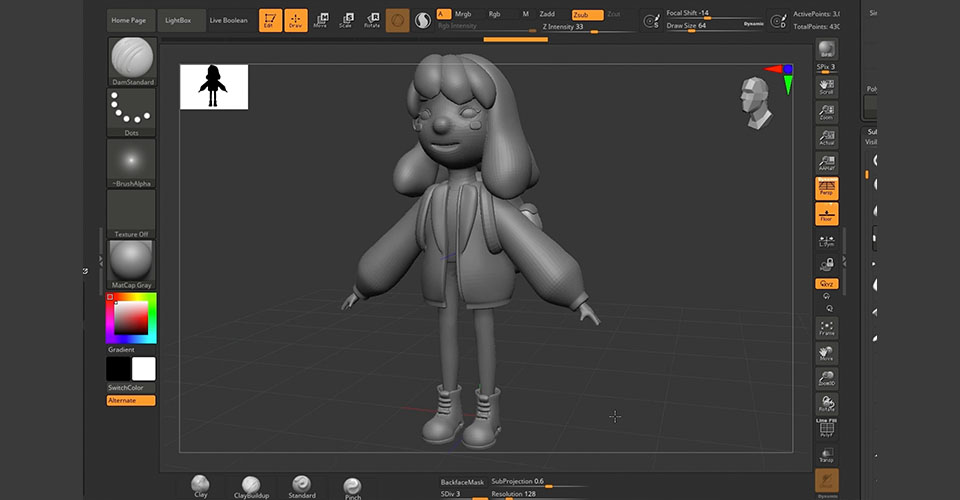 How to design simple 3D characters in Cinema 4D with Marina Nakagawa