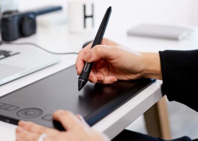 Seven hand-eye coordination exercises for artists switching to a creative pen tablet