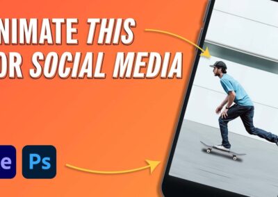 How to animate a social media post in five minutes, with School of Motion
