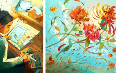 Fleeting Summer: an illustration process video with Taylor Yingshi