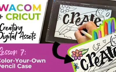 Cómo crear un lápiz y un estuche para colorear con Wacom One y Affinity Designer 