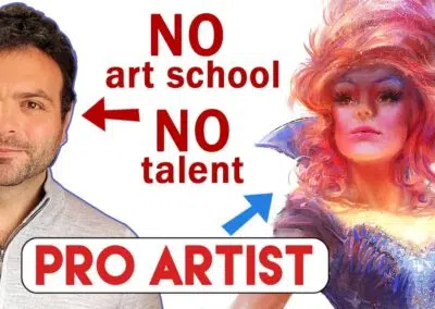 Cómo Marco Bucci se convirtió en un artista profesional sin ir a la escuela de arte