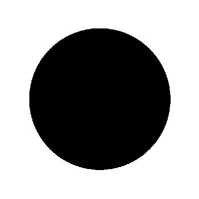 Black circle photoshop round brush