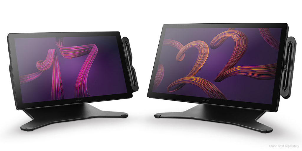 Cintiq Pro 17-22 with stands