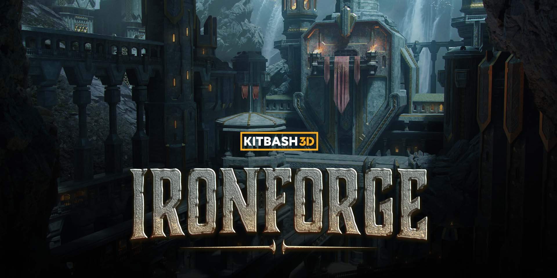 Iron Forge Feature Image Kitbash3D