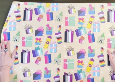 How to design your own custom Holiday wrapping paper