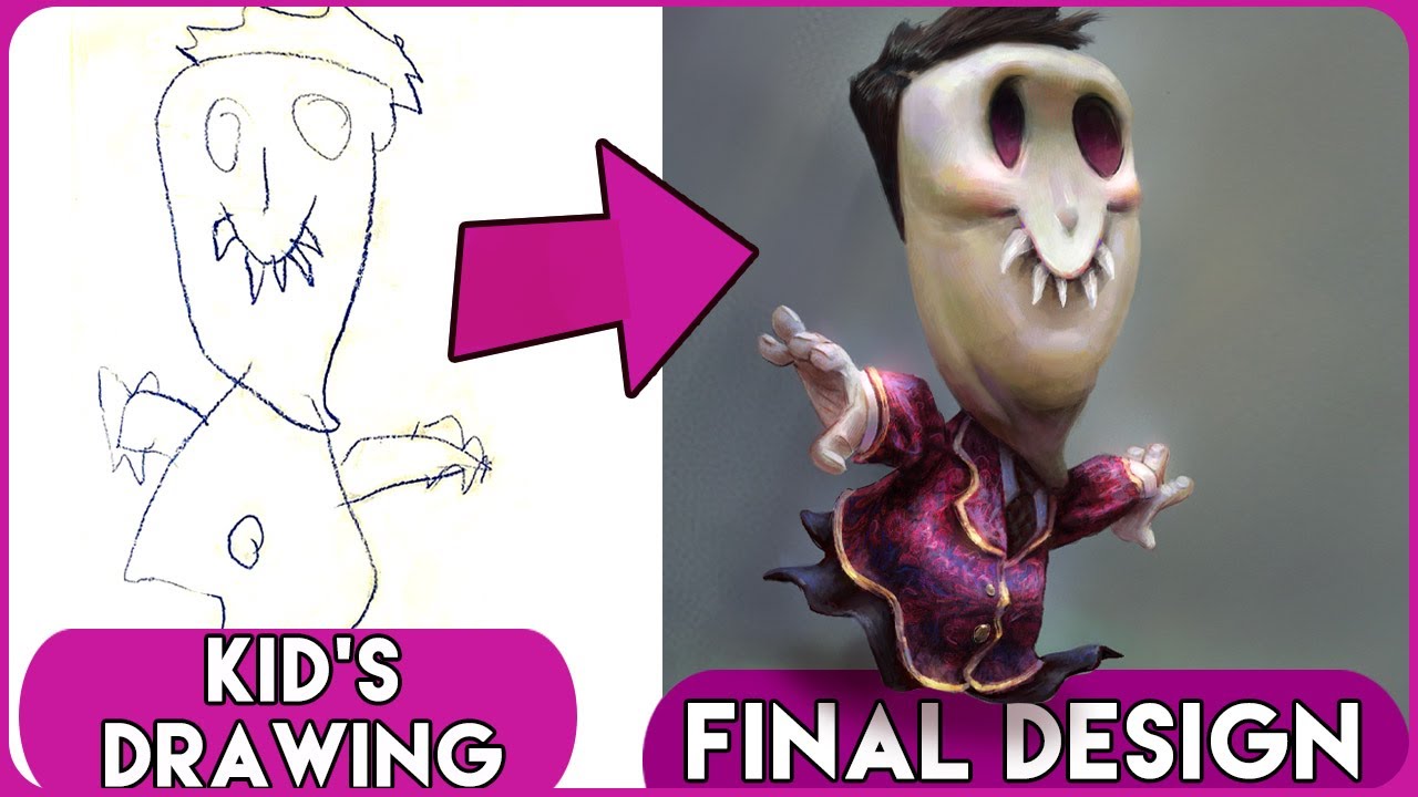 Marco Bucci Child Drawing Character Design Video Thumbnail