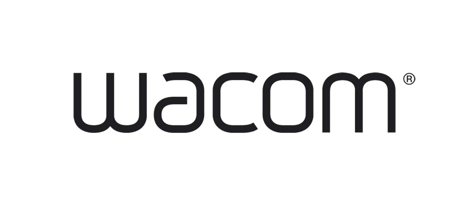 Wacom Logo Mot-symbole Noir 1600px