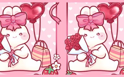 Making a cute Valentine’s Day postcard with The Bun Bun Shop’s Lina Vork