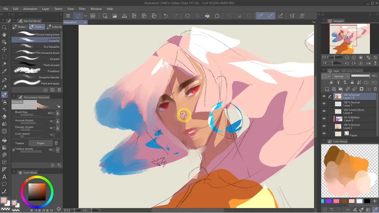 Clip studio