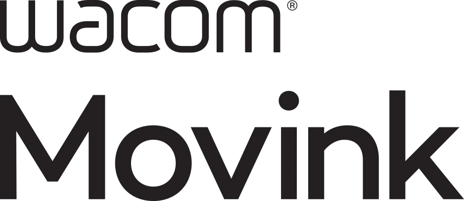 Wacom MovInk OLED pen display logo