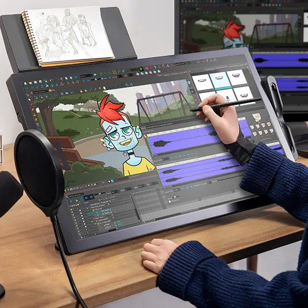 Caso práctico Página Toon Boom Animación Cintiq Pro 27