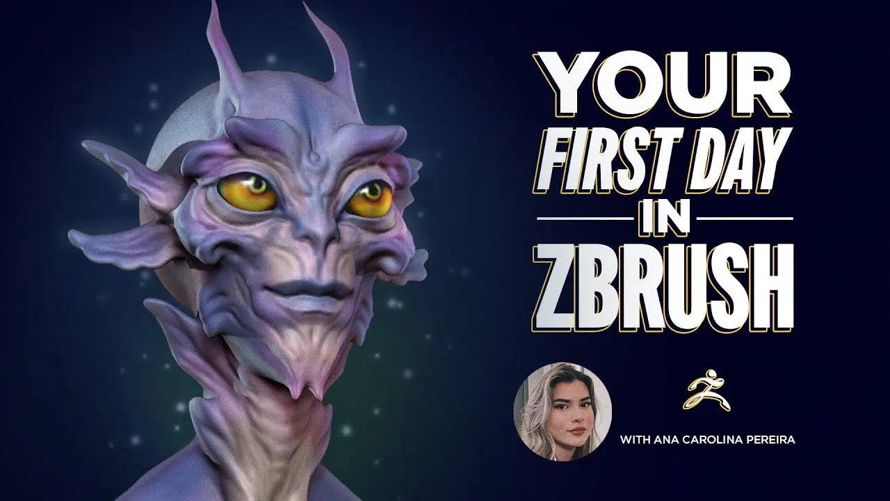 Miniatura del vídeo: Tu primer día en ZBrush