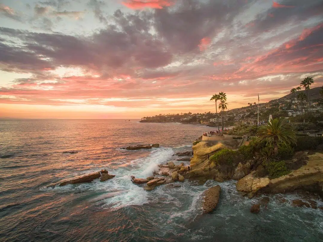 Foto da paisagem marítima de Colin Smith depois