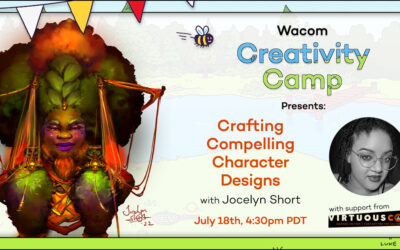 July 18, 2024: How to craft compelling character designs with Jocelyn Short